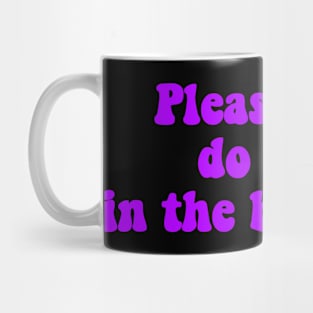 Coke meme purple Mug